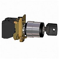 Селекторный переключатель Harmony, 2 позиции | код. XB4BG21 | Schneider Electric